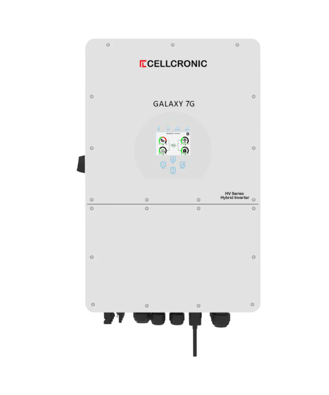 Galaxy 7G EU 20Kw HV Hybrid Inverter Cellcronic Inverter