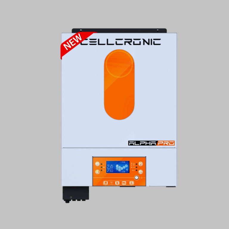 ALPHA PRO 3KW-24V Single MPPT On- Grid hybrid Inverter - Cellcronic